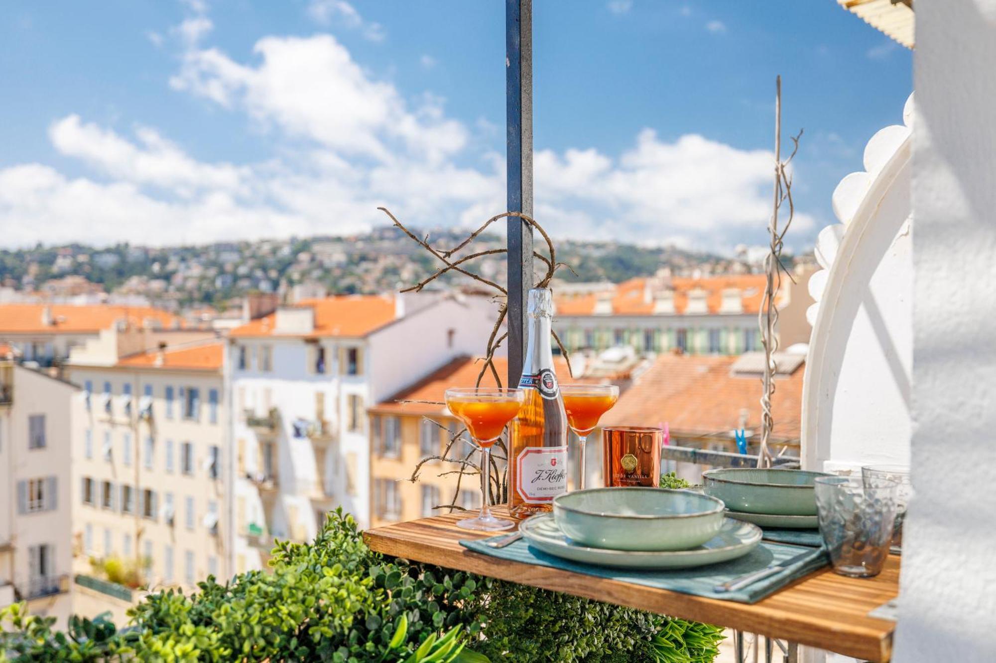 Center - Balcony Quiet - Air Conditioner - Kitchen - Wifi - Tram Nice Bagian luar foto